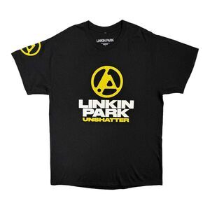 Linkin Park Unisex Adult Unshatter The Hardest Part T-Shirt / Black